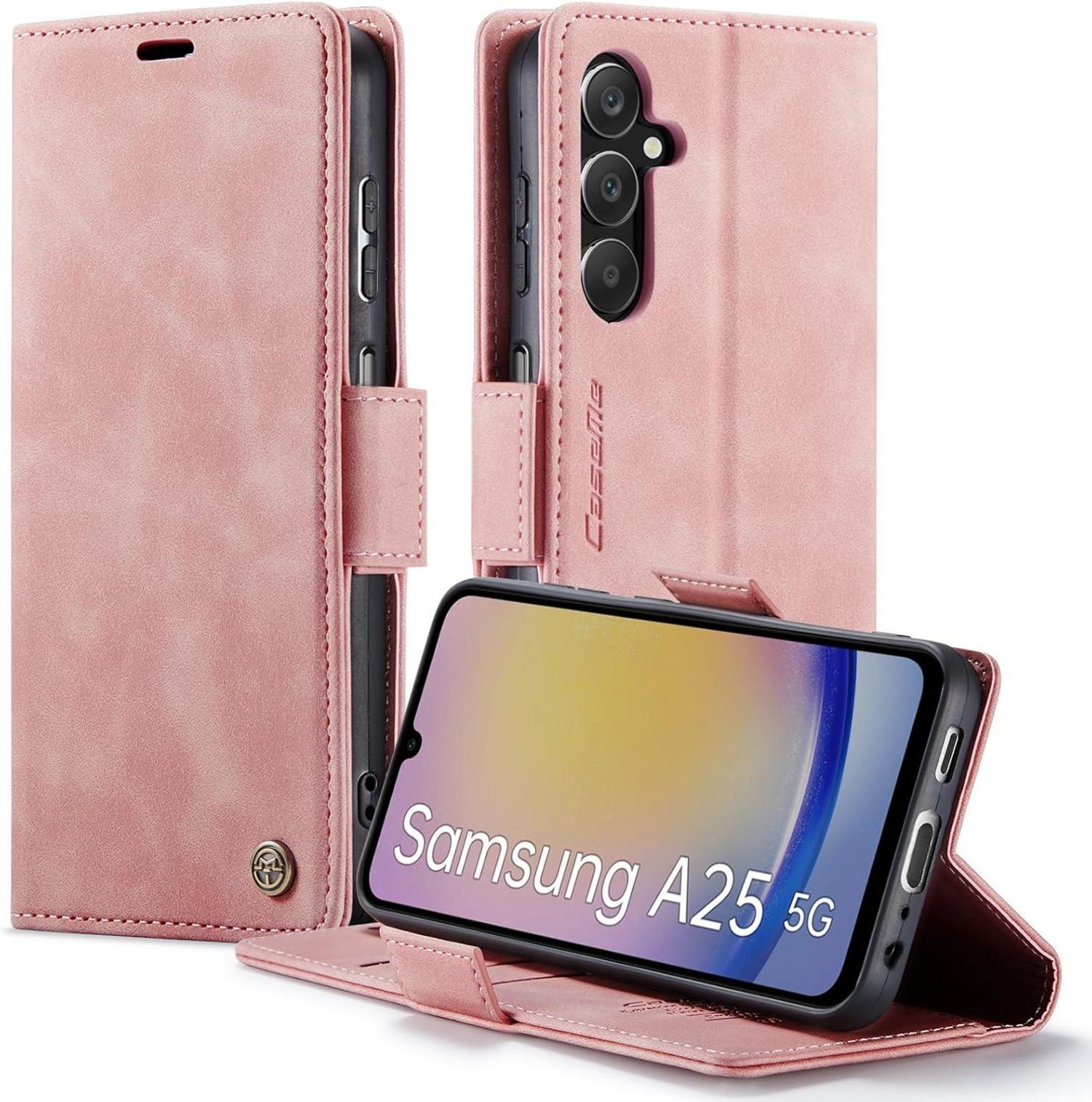 Klappbare RFID Schutzhülle für Samsung Galaxy A25 5G mit Standfunktion
