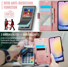 Samsung Galaxy A25 5G Handyhülle Klapphülle PU Lederhülle
