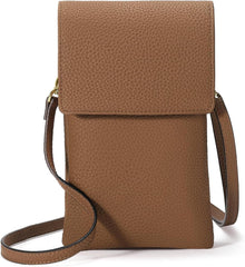 Umhängetasche Damen Handy Crossbody Bag RFID-Schutz Schwarz
