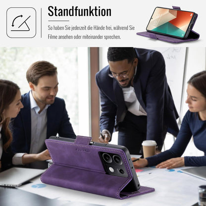 Klapphülle mit RFID Schutz für Xiaomi Redmi Note 13 5G
