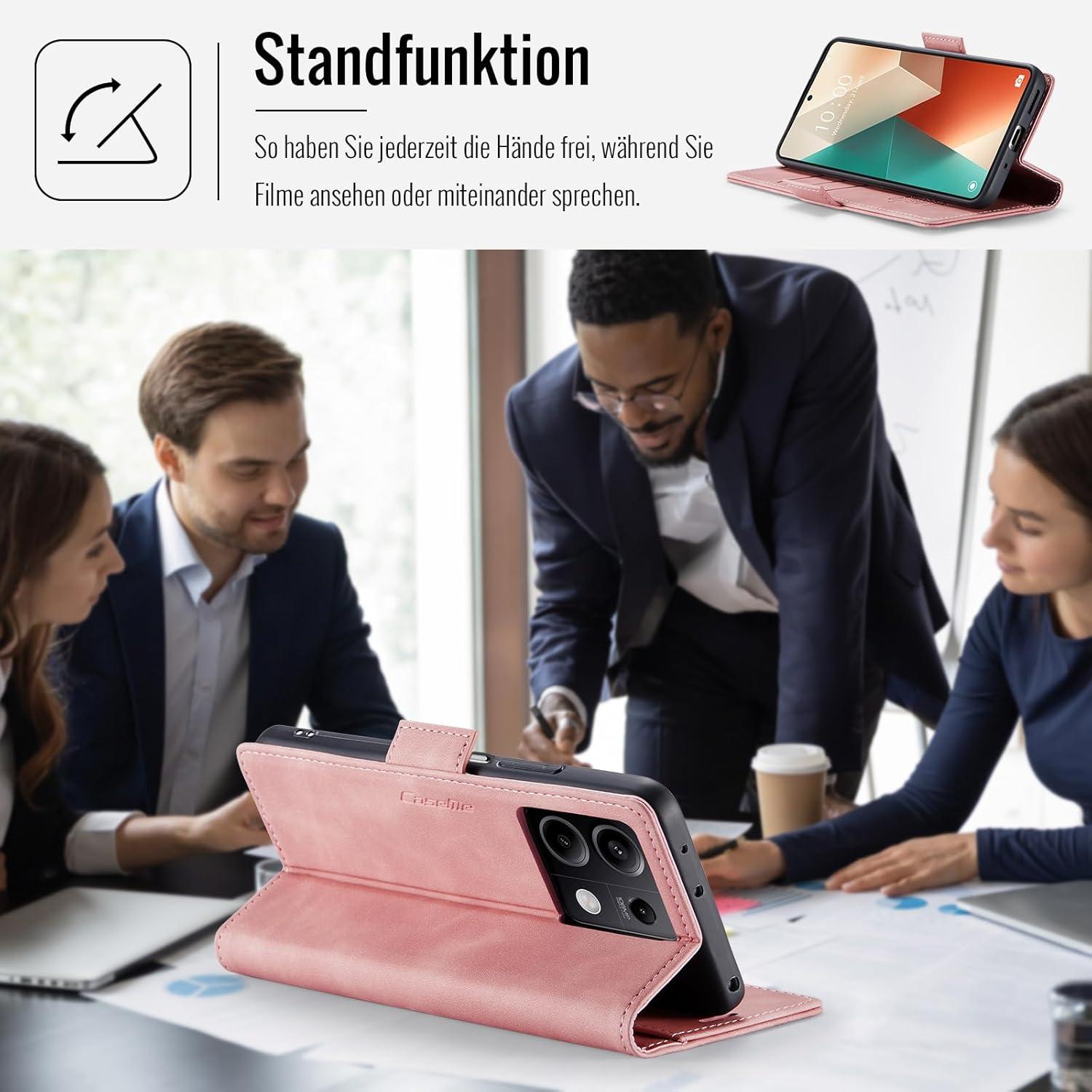 XYGLOW Xiaomi Redmi Note 13 5G Handyhülle Klappbar RFID Schutz