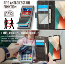 XYGLOW Xiaomi Redmi Note 13 5G Handyhülle Klappbar PU
