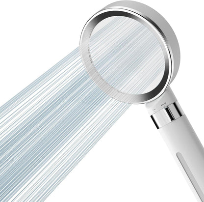 Antibakterieller Duschkopf mit Aktivkohlefilter, 304 Edelstahl, 3