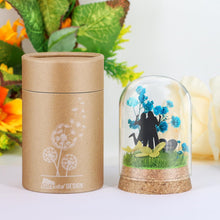 Ewige Blumen im Glas mit Geschenkbox für Freundin, Beste