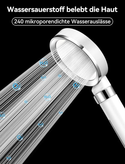 Duschkopf Hochdruck Filter Handbrause Wassersparend Chlor entfernen