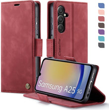 Samsung Galaxy A25 5G Handyhülle Klappbar PU Lederhülle RFID Schutz
