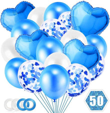 Luftballon Set Herz Latex Konfetti Ballon Bänder Wedding Party