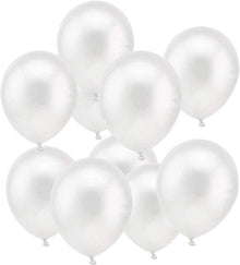 100er Set Weiße Luftballons 12 Zoll Hochwertige Latex Helium Ballons