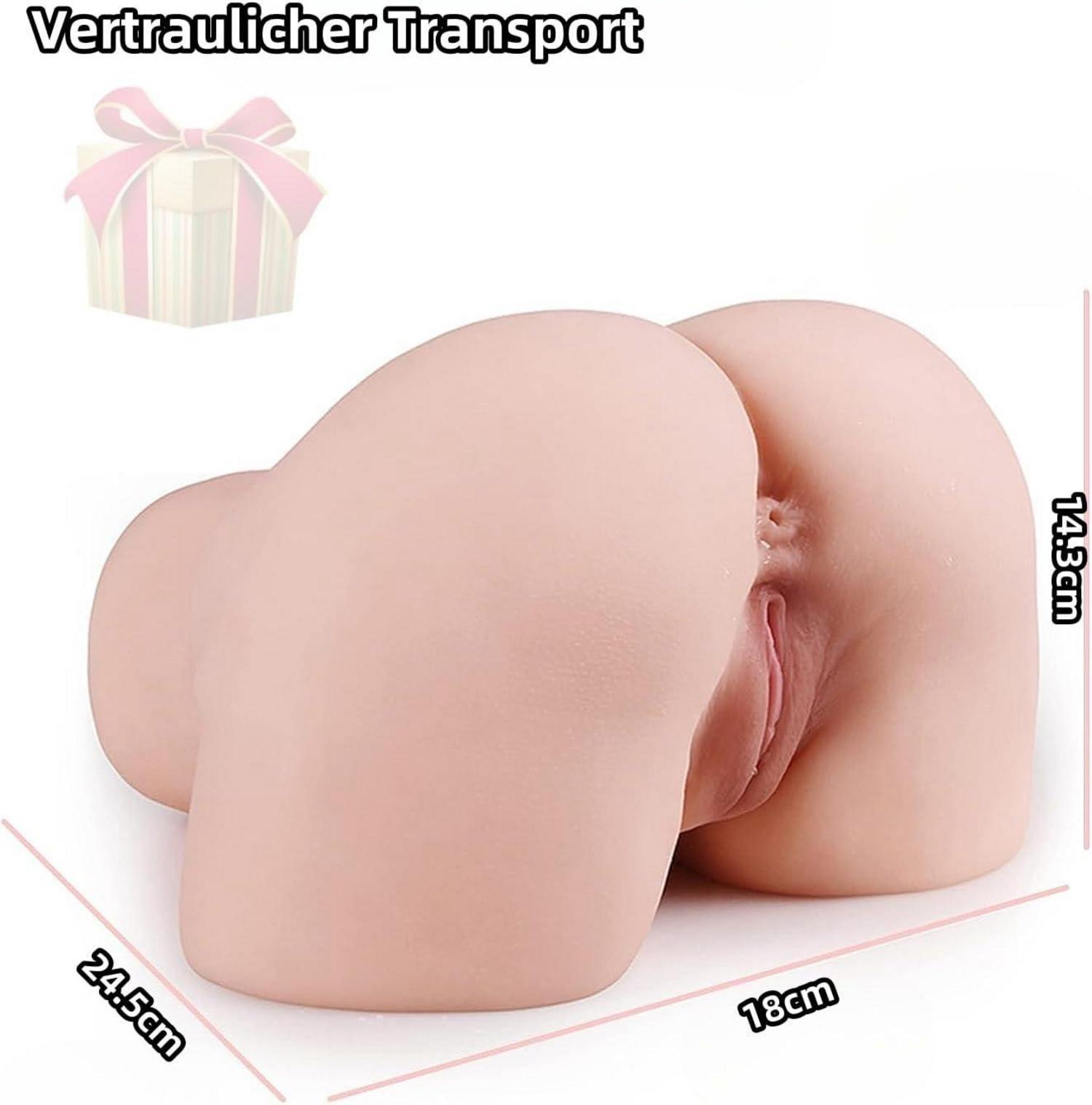 Masturbator Sextoy für Männer 2 in 1 Taschenmuschi