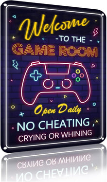 Vintage Metall Wanddekoration Spielzimmer Wanddeko Poster