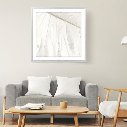 Bilderrahmen Aluminium 30x30 Silber Acrylglas Posterrahmen