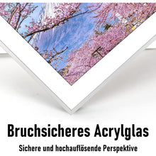 Aluminium Bilderrahmen 40x60cm silber modern mit Acrylglas