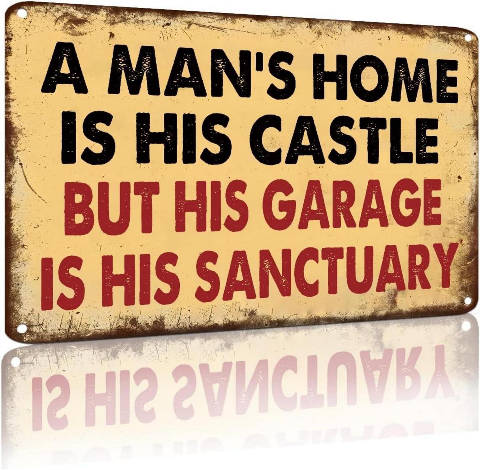 Vintage Auto-Enthusiasten Garage Wandkunst Dekoration