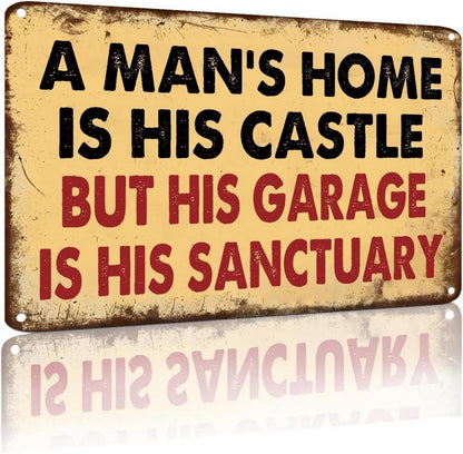 Vintage Auto-Enthusiasten Garage Wandkunst Dekoration