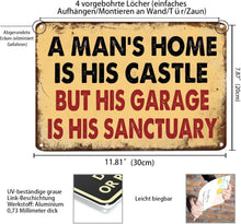 Vintage Auto-Enthusiasten Wandkunst Garage Dekoration