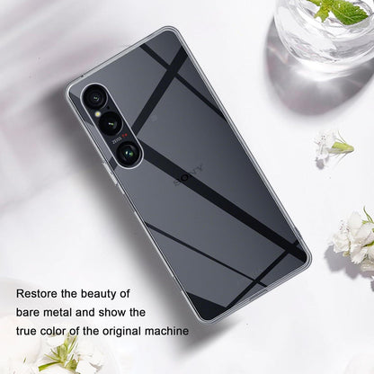 Klar Transparente TPU Hülle für Sony Xperia 1 VI Schutz Cover Ultra Dünn