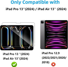 QULLOO iPad Pro 13''/Air 13 Zoll 2024 Panzerglas Schutzfolie