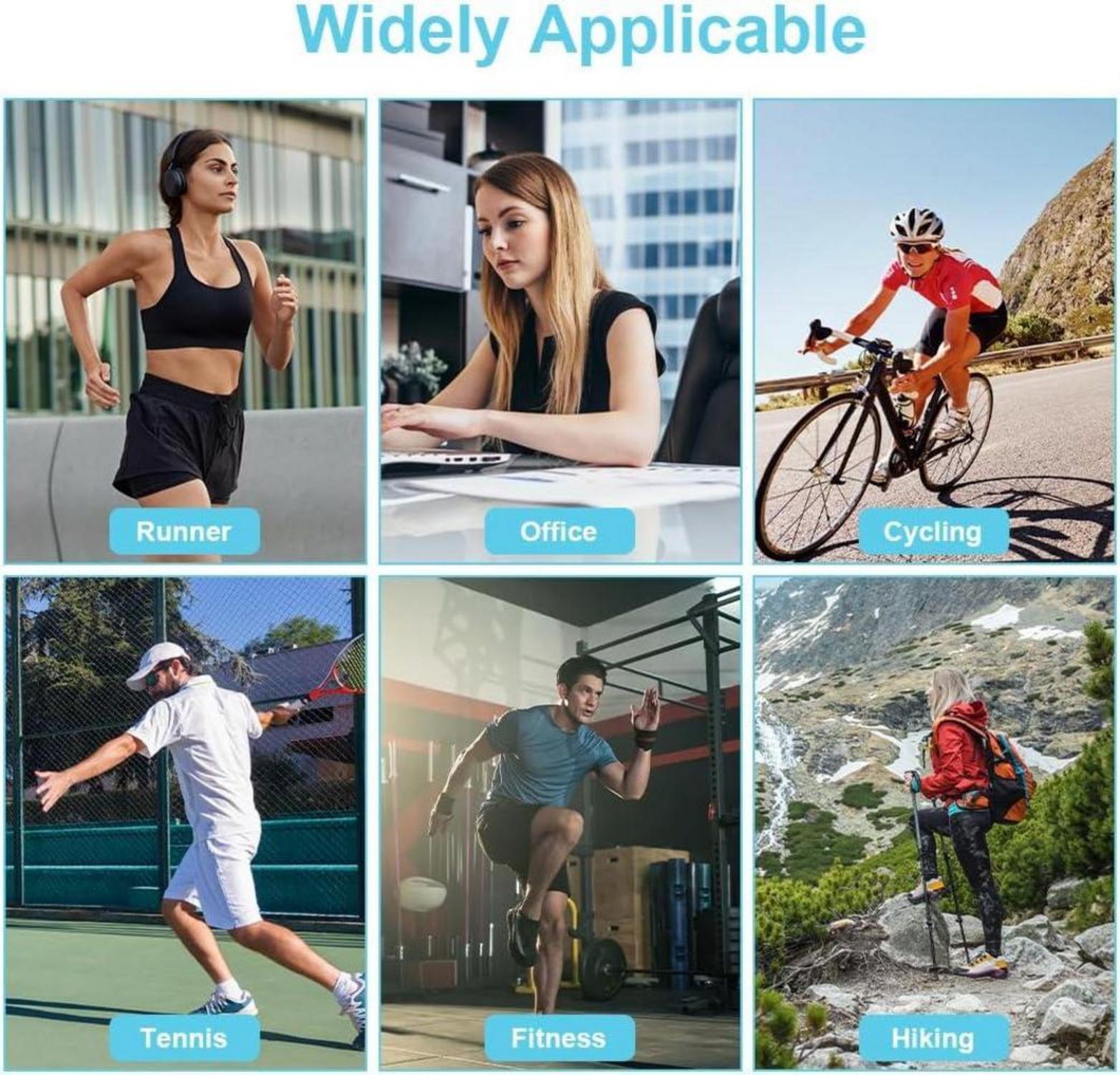 Kompressionsstrümpfe Wadenbandage Damen Herren Stützstrümpfe Kompression Sport Laufen Blau