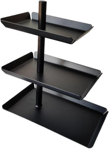 Obst Etagere mit 3 Etagen - Drehbarer Food Display Stand