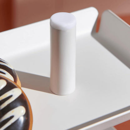 ZOENN Schwarz Obst Etagere mit 3 Etagen - Drehbare Servierplatte für Dessert, Kuchen, Obst