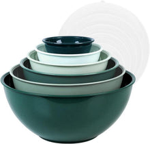 Rührschüssel-Set mit Deckel 12er-Pack Mixing Bowl Salatschüssel