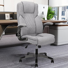 Ergonomischer Bürostuhl mit 180kg Traglast, Grau, Lendenwirbelstütze