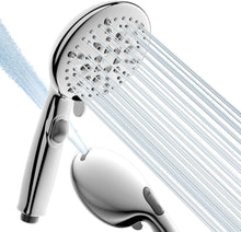 Wassersparender Duschkopf mit Stoppfunktion und 7+2 Strahlarten