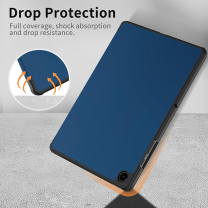 Hülle Samsung Galaxy Tab A9+/ 11 Zoll 2023 PU Leder Standfunktion Blau