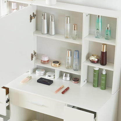Moderner Schminktisch mit LED-Lichtern und