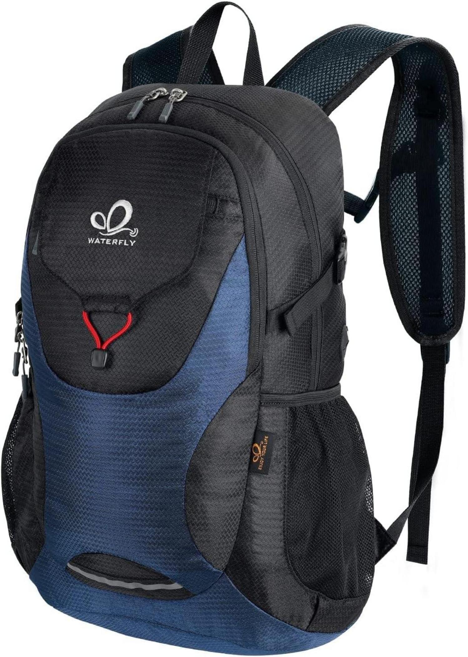 Faltbarer Wanderrucksack 30L Ultraleicht mit Nassfach für Outdoor