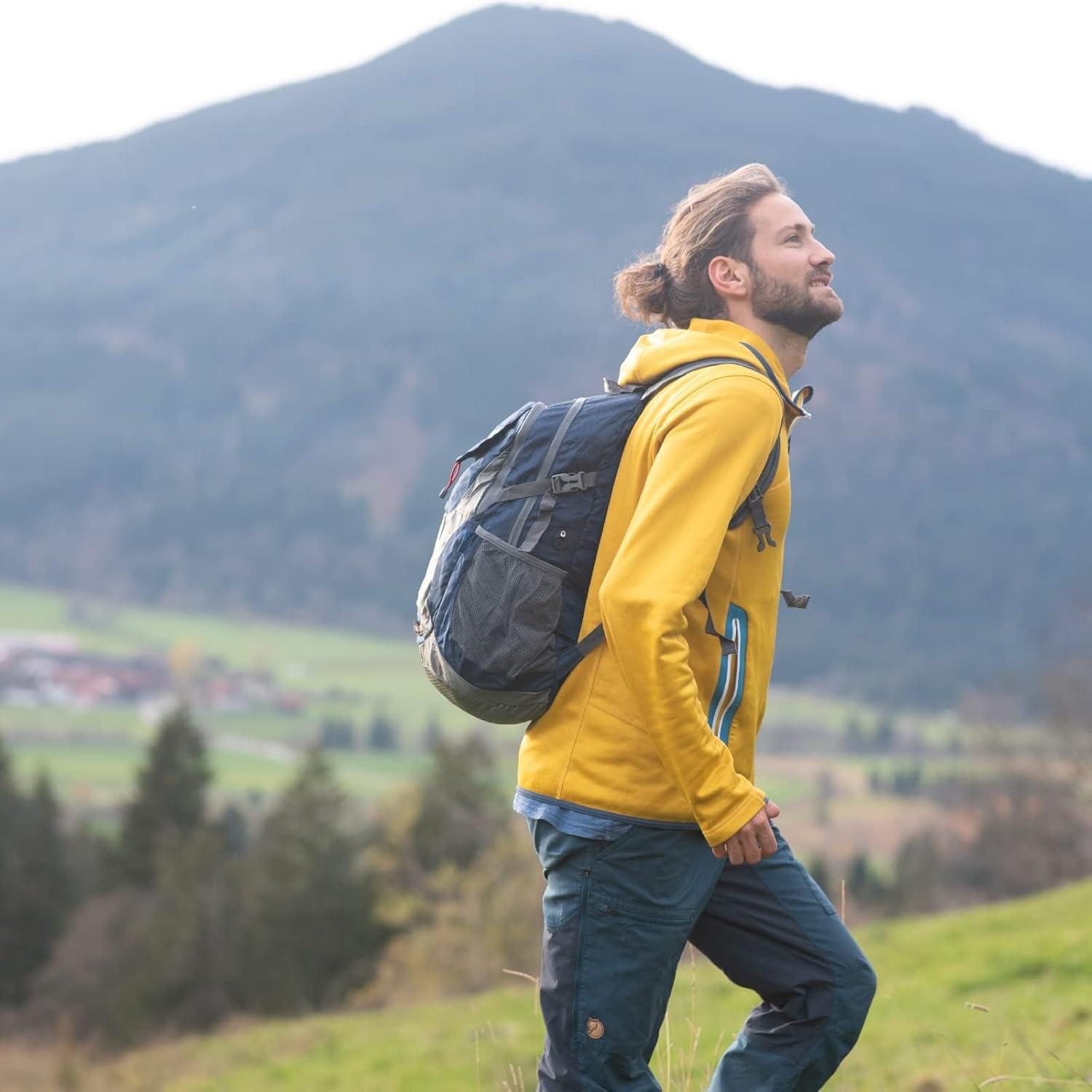 Wasserfeste Faltbarer Rucksack 30L Ultraleicht Outdoor Trekking