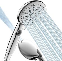 Wassersparender Duschkopf mit 7+2 Strahlarten und Stoppfunktion