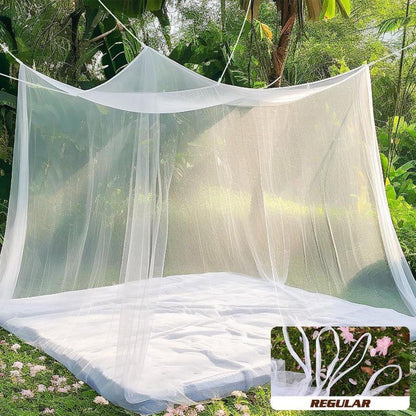 Moskitonetz 200x220x200 cm Reise Bett Feinmaschig langlebig