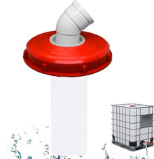 IBC Deckel Filter 45° Nylon Wasserfilter Regenwasser Tank 245mm