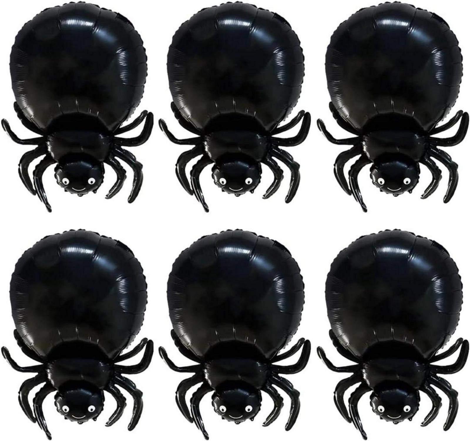 Halloween Spinne Folienballon Set Gruselige Dekoration XXL