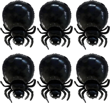 Halloween Spinne Folienballon Set Gruselige Dekoration XXL
