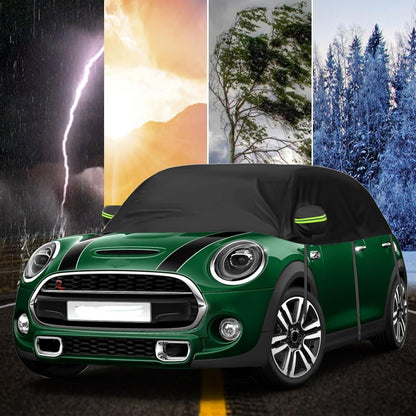 Autoabdeckung Mini Cooper 3-Türer 2000-2025, Halbgarage Wasserdicht