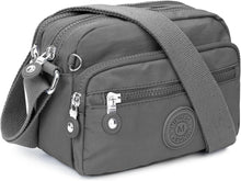 Kleine Schultertasche Damen Wasserdichte Umhängetasche Nylon