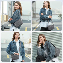 TEUEN Kleine Schultertasche Damen Wasserdicht Nylon