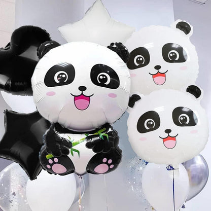 Panda Folienballon Set XXL für Geburtstagsparty Baby Shower