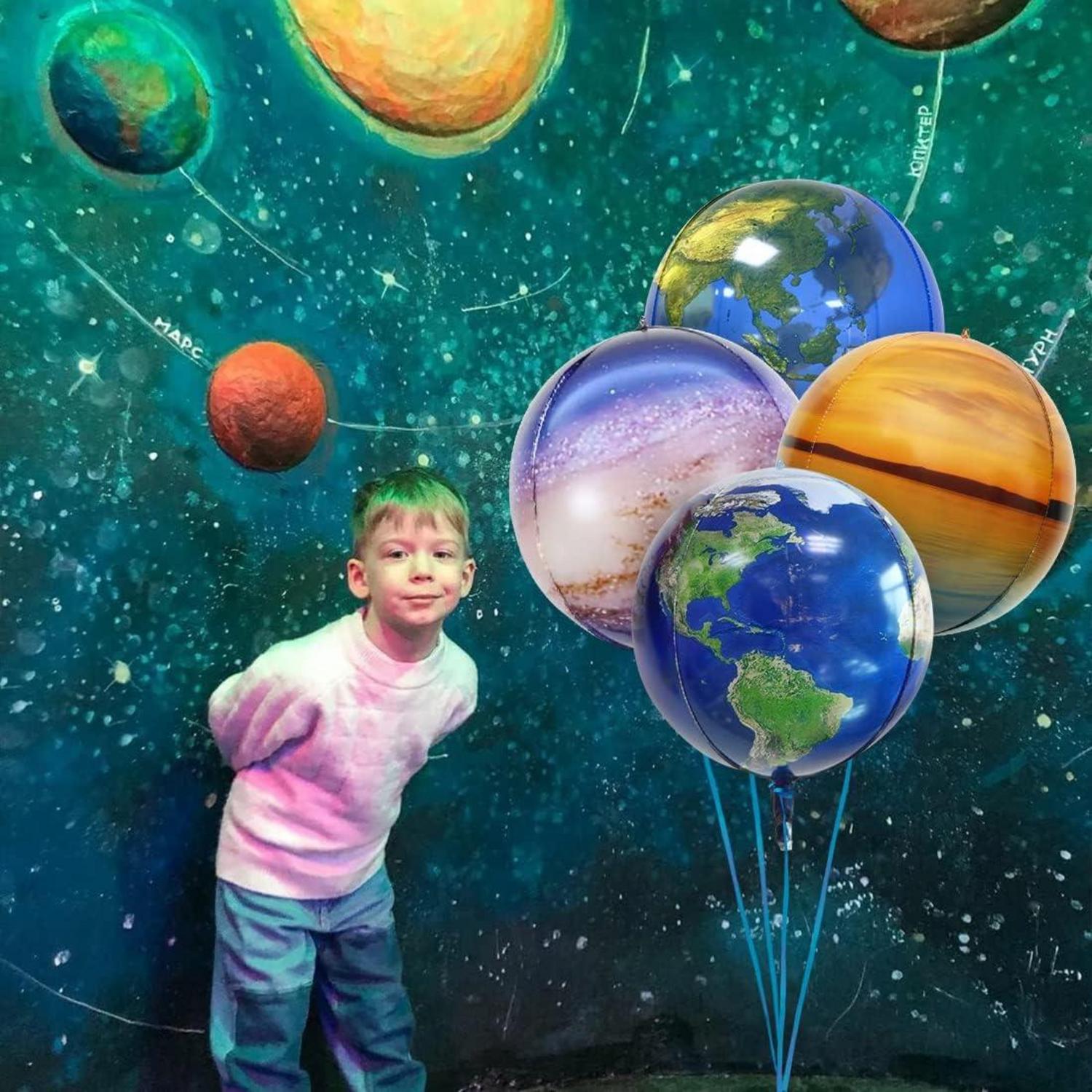 Space Galaxy Folienballon Planeten Ballon Erdkugel Riesenballon