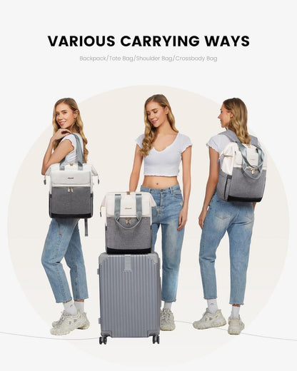 Rucksack Damen klein 15,6 Zoll Laptop Schulrucksack