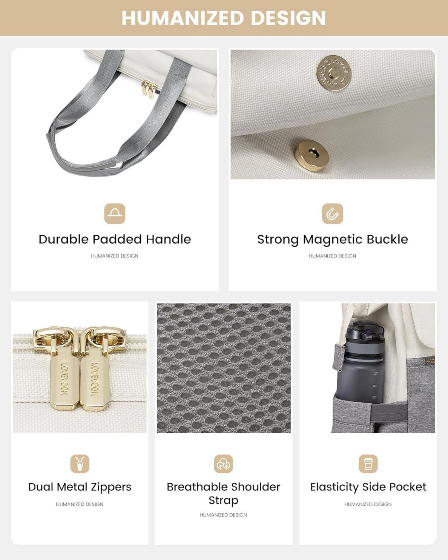 Rucksack Damen klein 2 in 1 Handtasche Laptop Schulrucksack