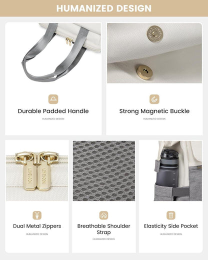 Rucksack Damen klein 2 in 1 Handtasche Laptop Schulrucksack