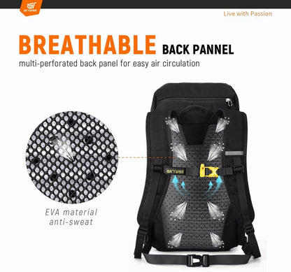 SKYSPER 25L Wanderrucksack Trekkingrucksack für Herren Damen