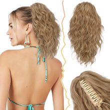 Wellige Pferdeschwanz Verlängerung 30CM Clip Haare Extension