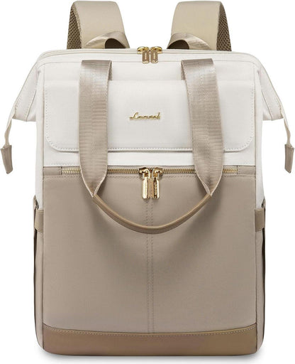 Wasserdichter Damen Laptop Schulrucksack 15,6 Zoll 2 in 1