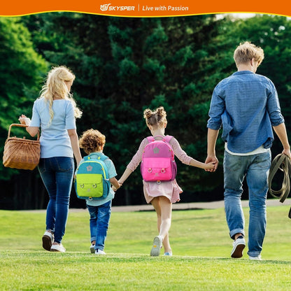 Kinderrucksack 10L Outdoor Wanderrucksack mit Brustgurt Mädchen Jungen