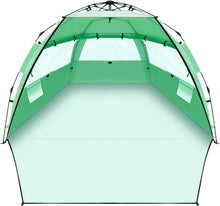 Strandmuschel Quick-Up-Aufbau UV-Schutz 50+ Tragbar Sonnenzelt