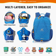 Kinderrucksack 9L Wanderrucksack Kinder Brustgurt Mädchen